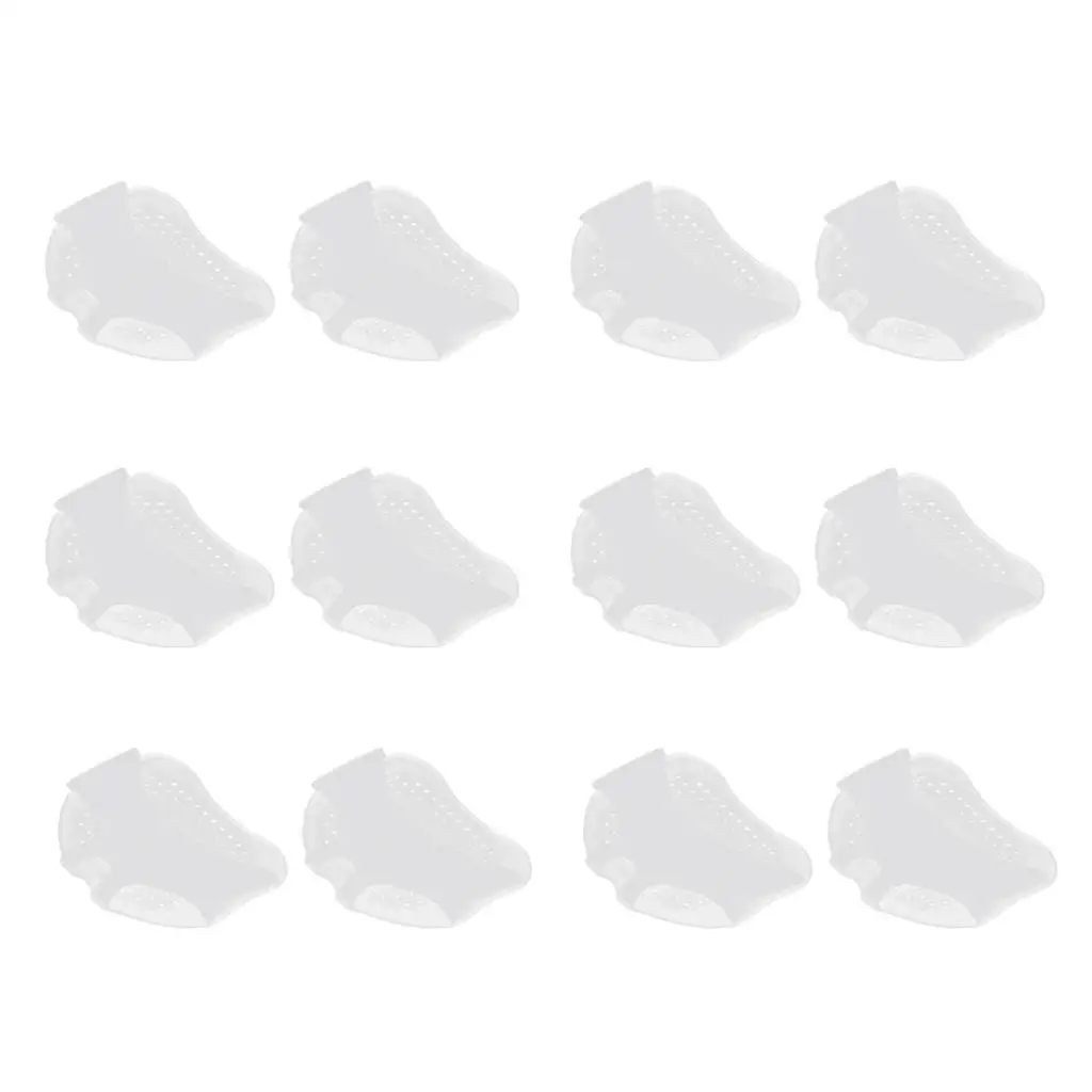 Plantillas de Gel de Silicona para Mujer, Almohadillas para Zapatos, Protección para el Talón, Antideslizantes, Cómodas, para Zapatos de Vestir