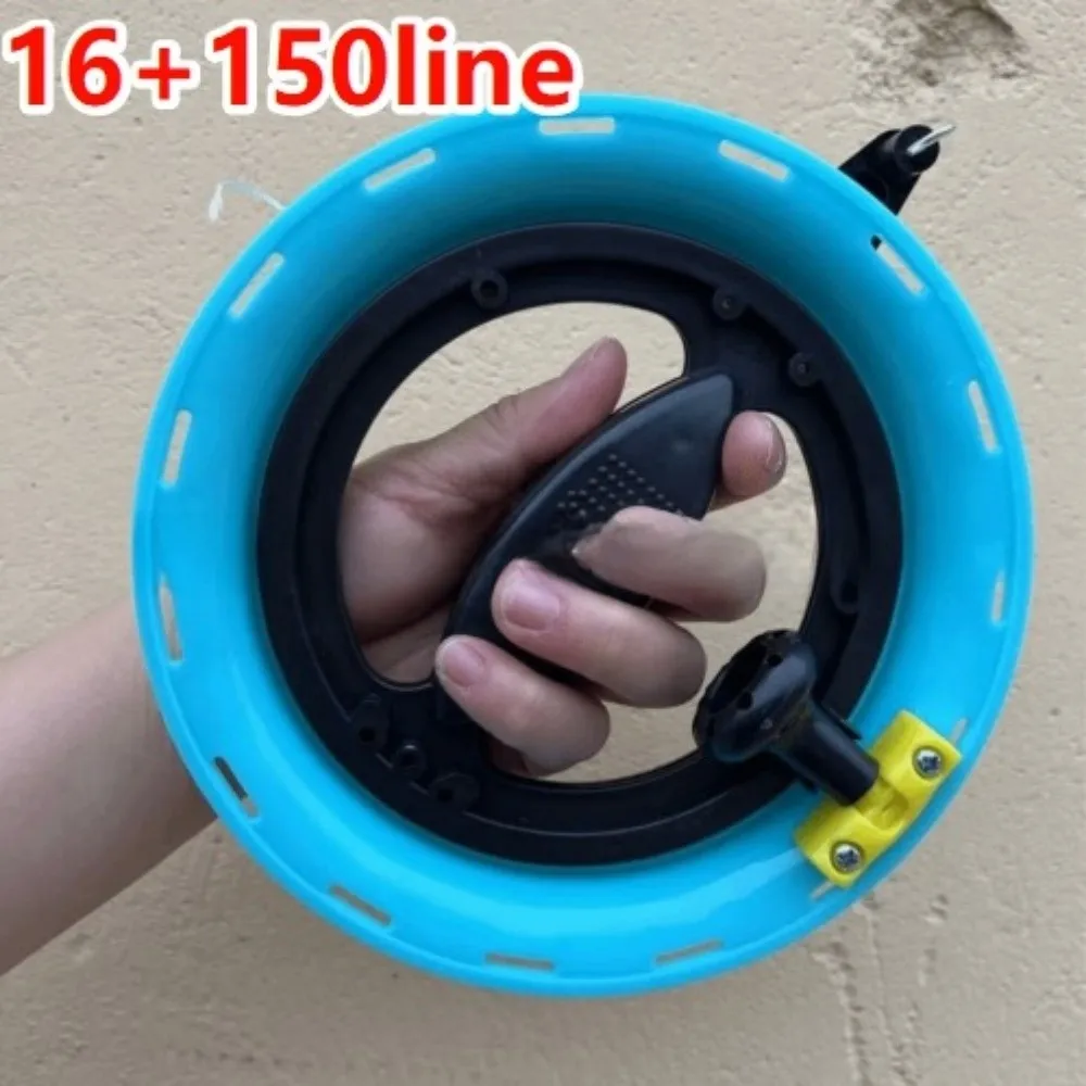 16 centimetri/18 centimetri Strumento di Volo Bobina di Plastica Volo Maniglia Strumenti Strumento di Volo Avvolgitore Durevole Strumento di Vola aquilone Maniglia Ruota All'aperto