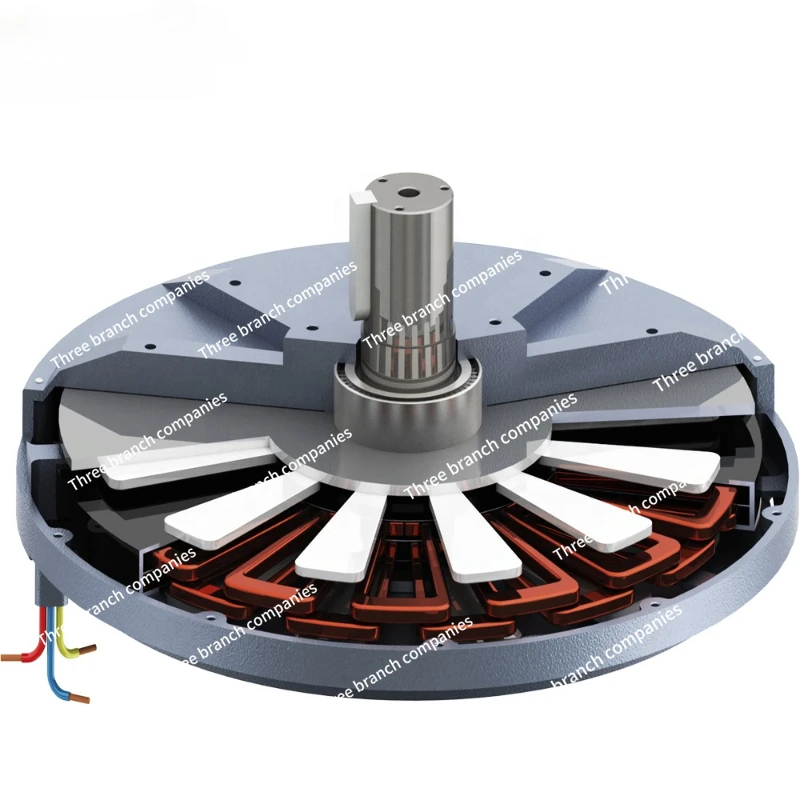 Disc Maglev Generator Low Speed Coreless Pure Copper