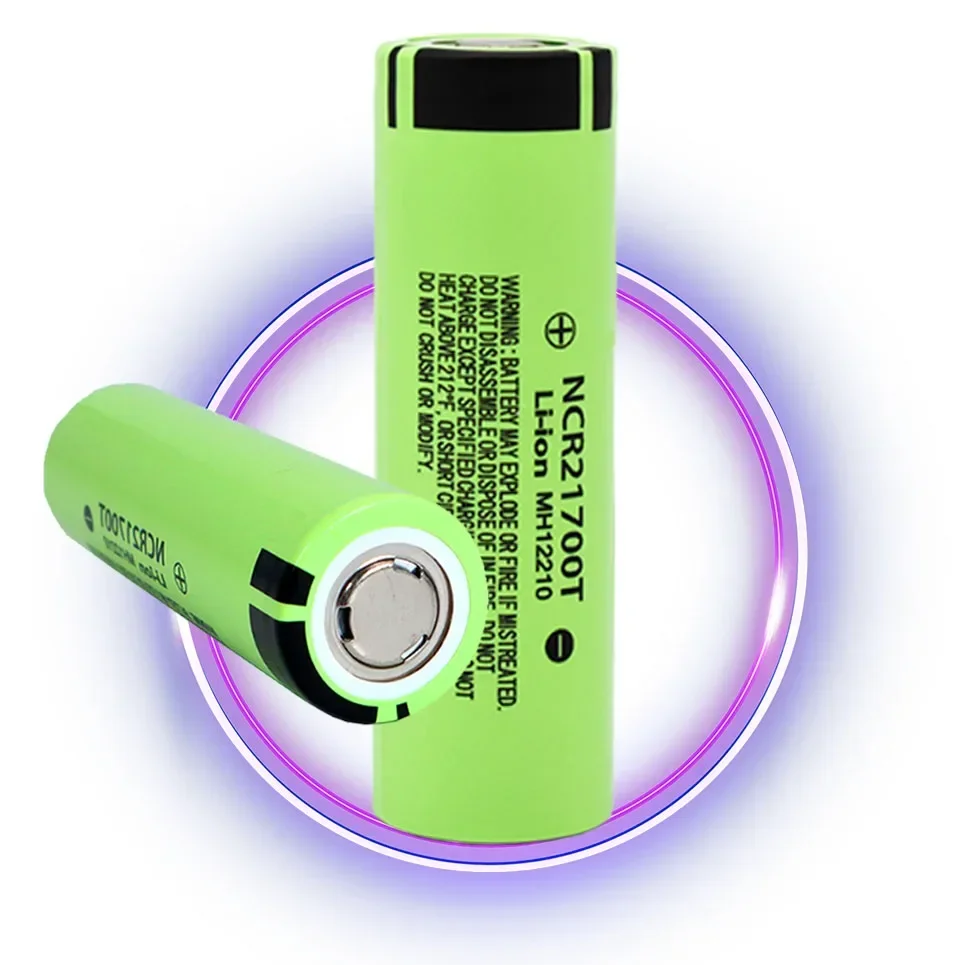 21700 NCR21700T Lithium Rechargeable Battery 4800mAh 3.7 V 40A High-discharge Battery High-drain Li-ion Battery