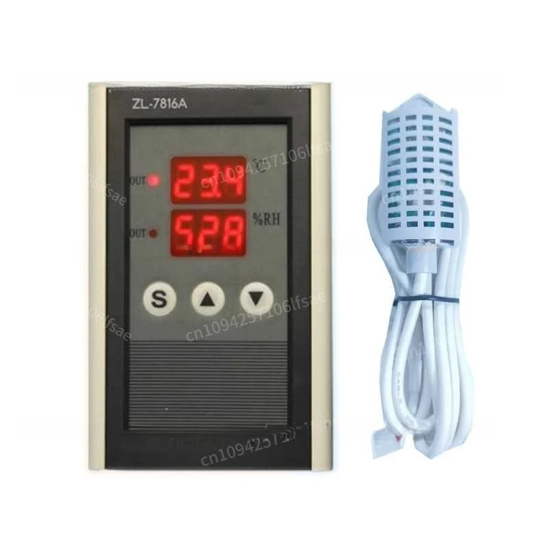 

Zl-7816A,12V,Controlador de temperatura y humedad, termostato e higrostato