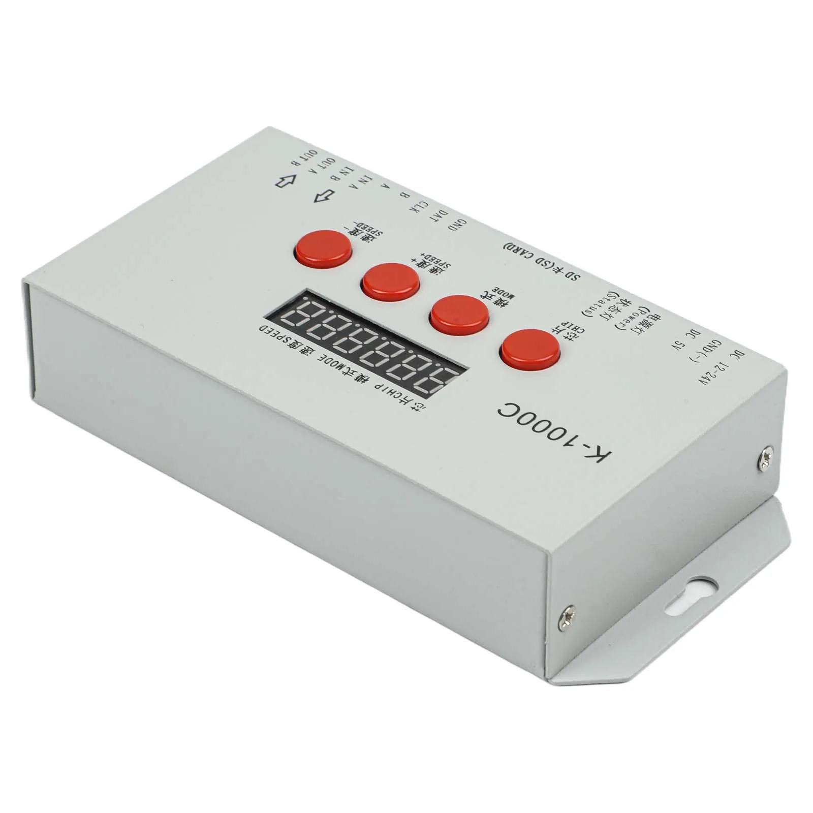K-1000C LED Controller Programmable Strip Light Driver For For WS2812B WS2811 APA102C Pixel Panel With LEDEDIT Software Support