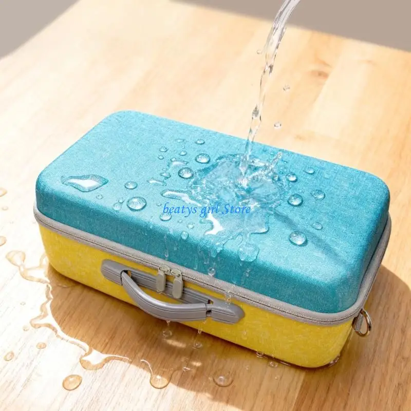 

C7AB Water Resistant Printer Travel Bag With Hard Exterior Secure for Liene PixCut S1 Accessory Organization