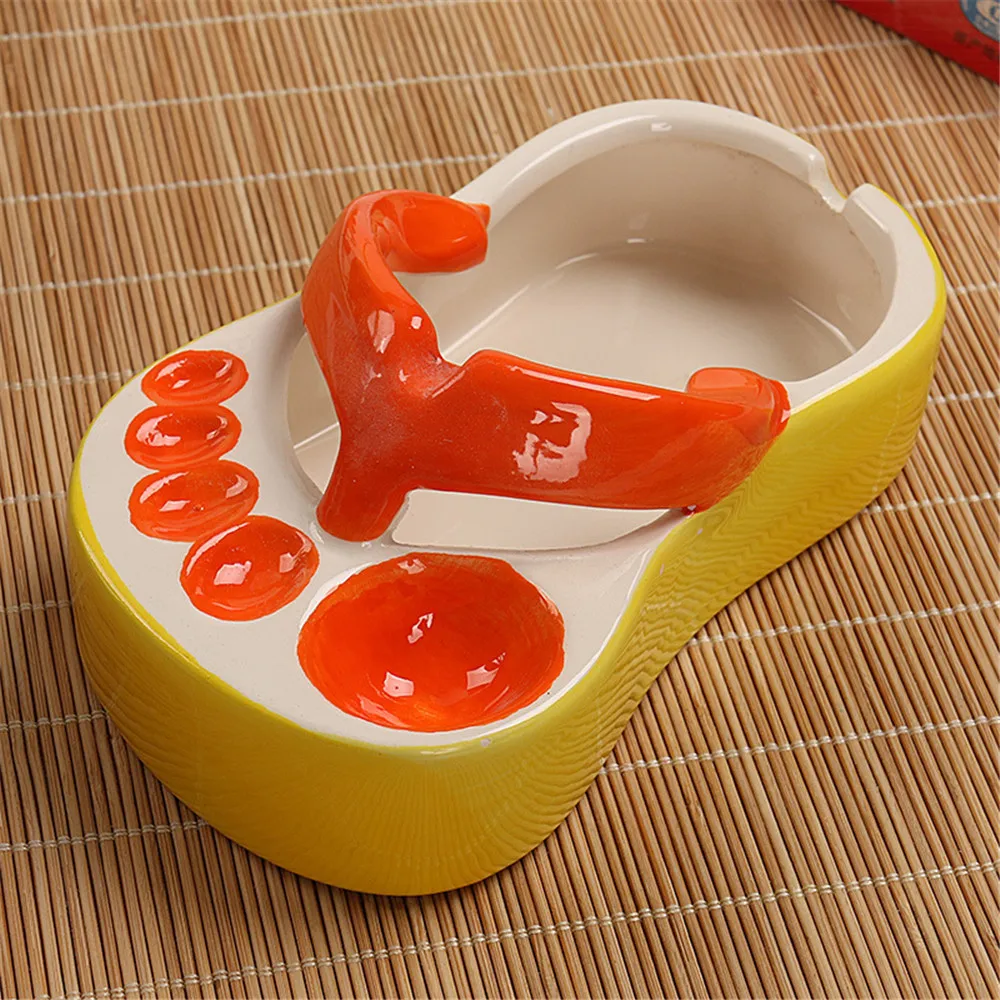 Creative Slippers French Fries Bowl Ketchup Sauce Snack Bowl Rice Bowl Restaurant Attraction Props For Home Restaurant Ashtrays
