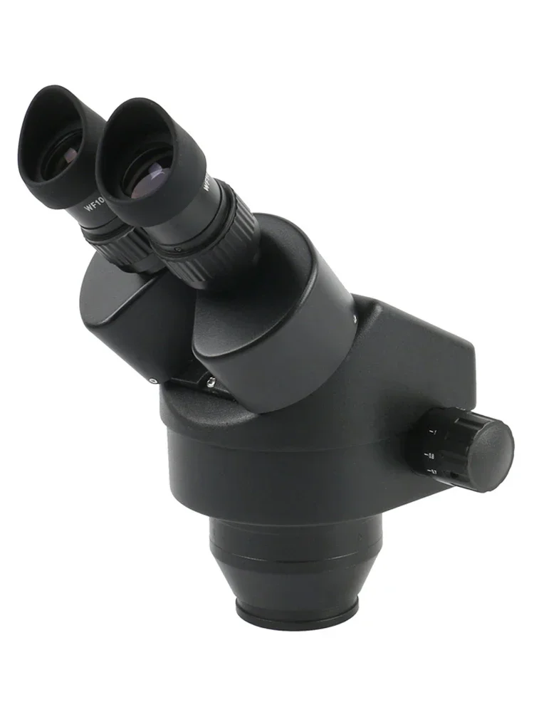 Imagem -03 - Indústria Stereo Binocular Microscópio Desktop Stand para Pcb Phone Repair Super Widefield Oculares 3.5x-90x Zoom 10x20