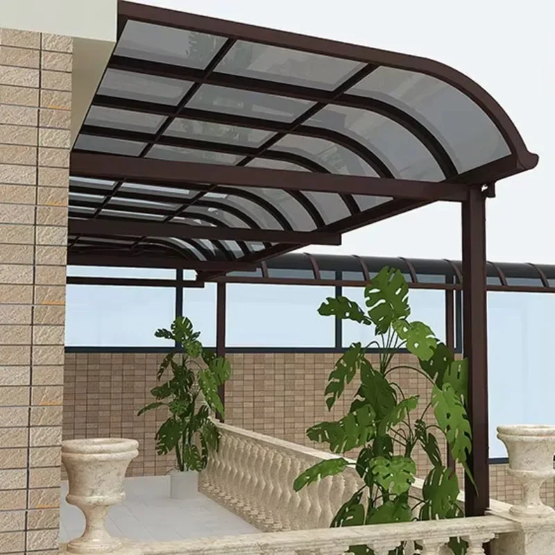 Modern Garden Prefabricated Patio Roof Carport Awning Polycarbonate Canopy