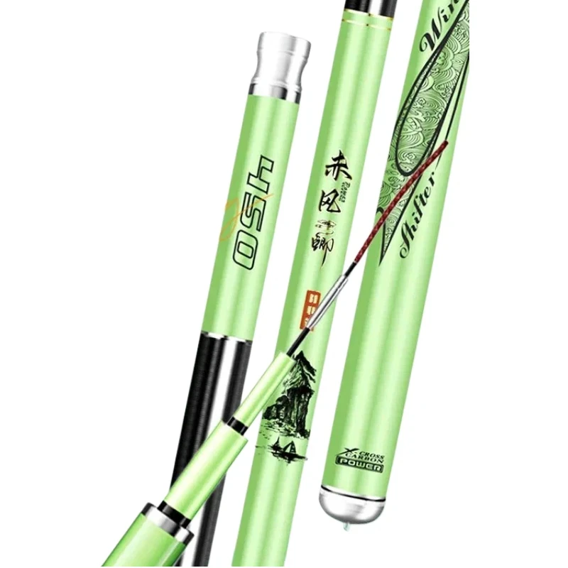 19 Tune Super Light Slim Hard High Carbon Fishing Rod Crucian Carp Hand Pole Lightweight Comprehensive Fishing Cane Freshwater