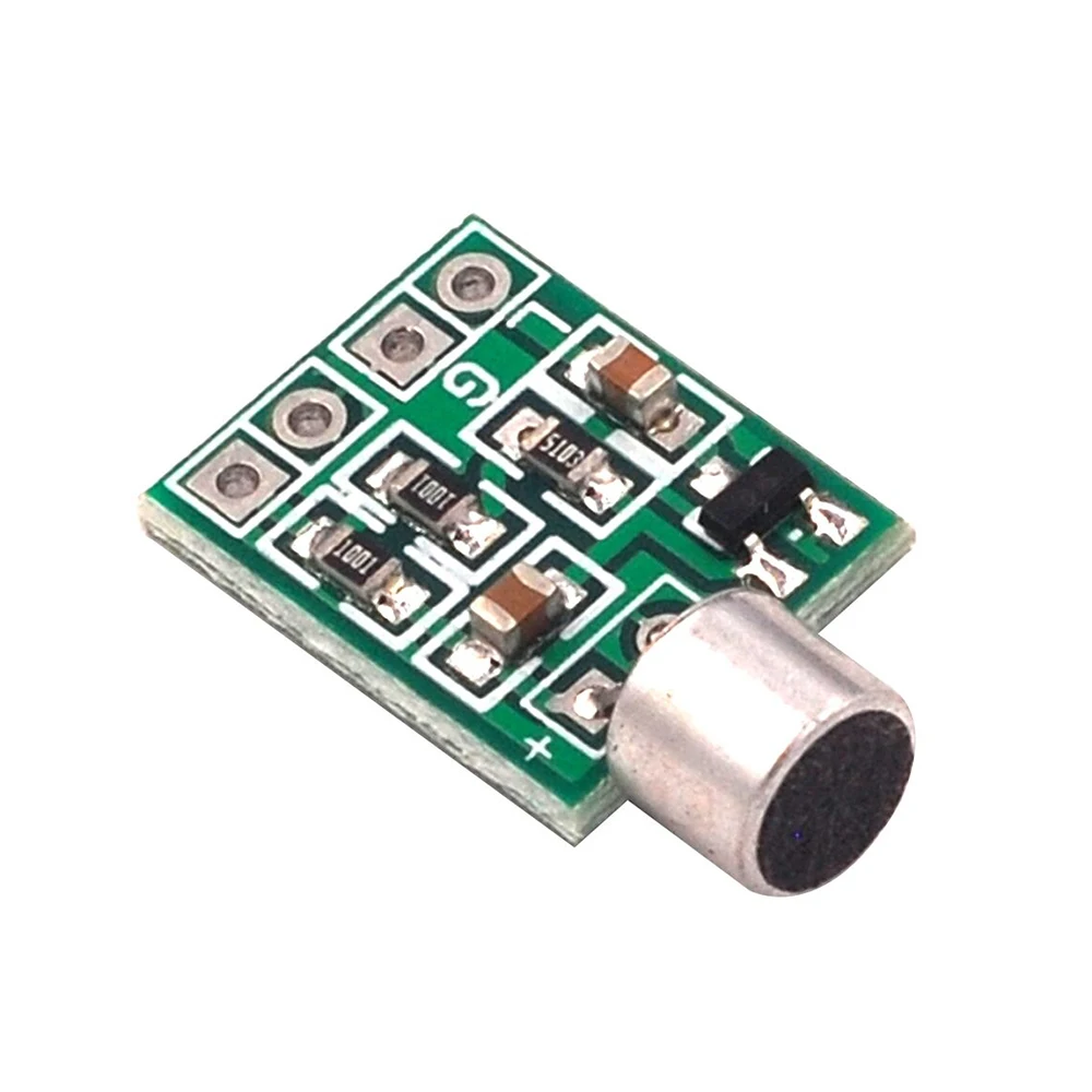 5Pcs Mini Microphone Audio Amplifier Module Speaker Circuit Board DC 2.5-9V 14x12mm Mic Accessories