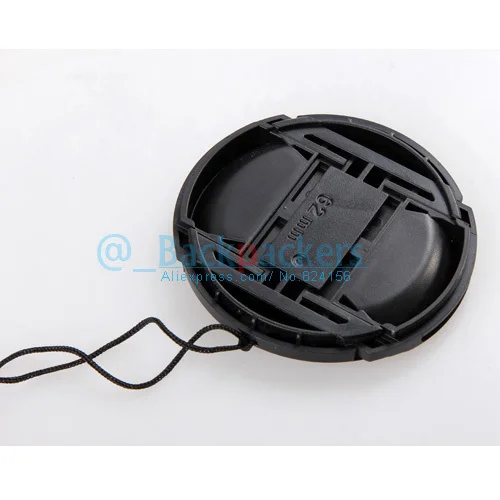 100pcs Camera lens cap 49/52/55/58/62/67/72/77/82mm Camera Protection Cover Accessories