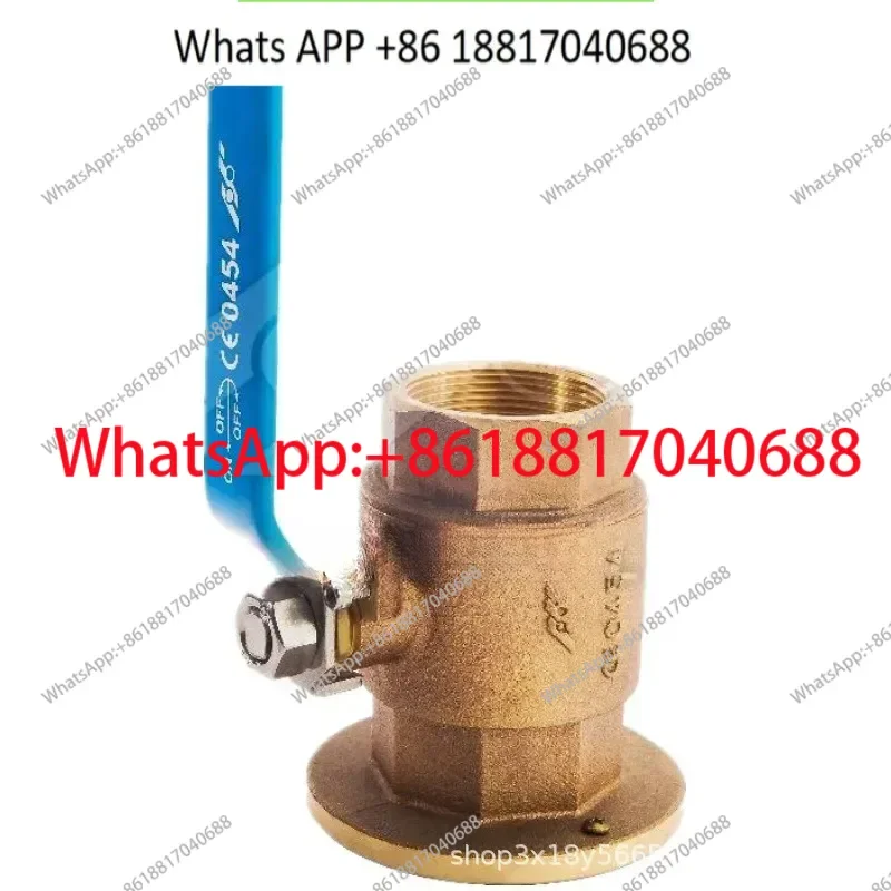 HF marine bronze submarine valve FF host generator air conditioner seawater valve yacht marine submarine valve