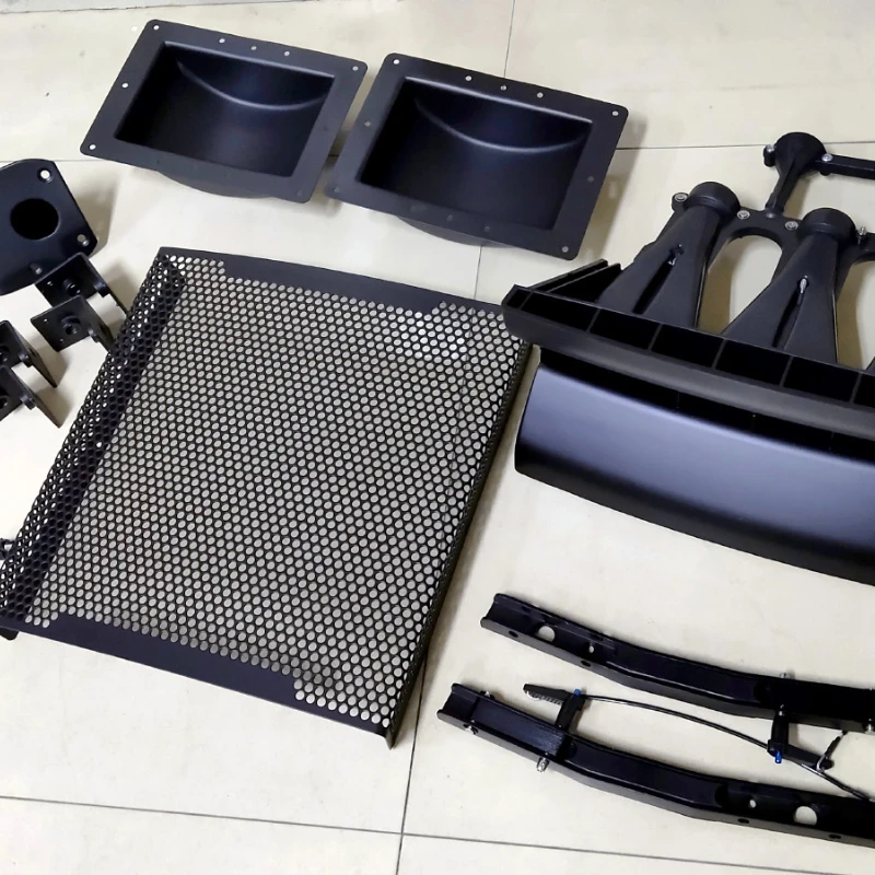 VRX line array speaker parts 932 use full kit accessories including array speaker bracket and waveguide speaker horn