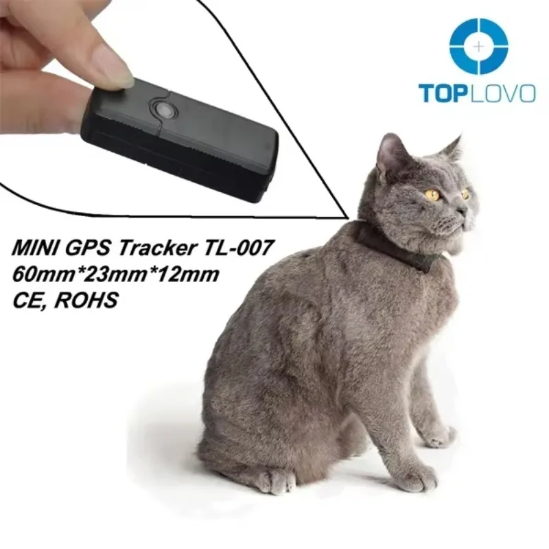 2025Toplovo Factory TL-007 Super small GPS Tracker For Kids/Pets