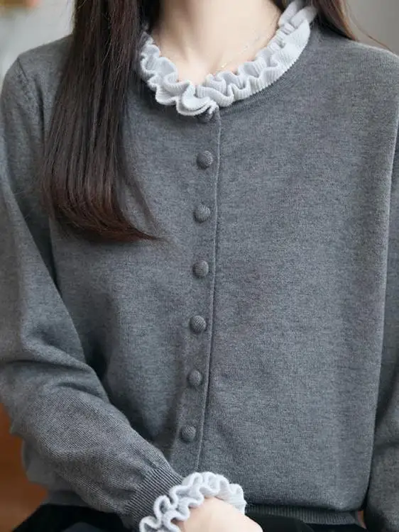 French Sle Loose Kn… - image