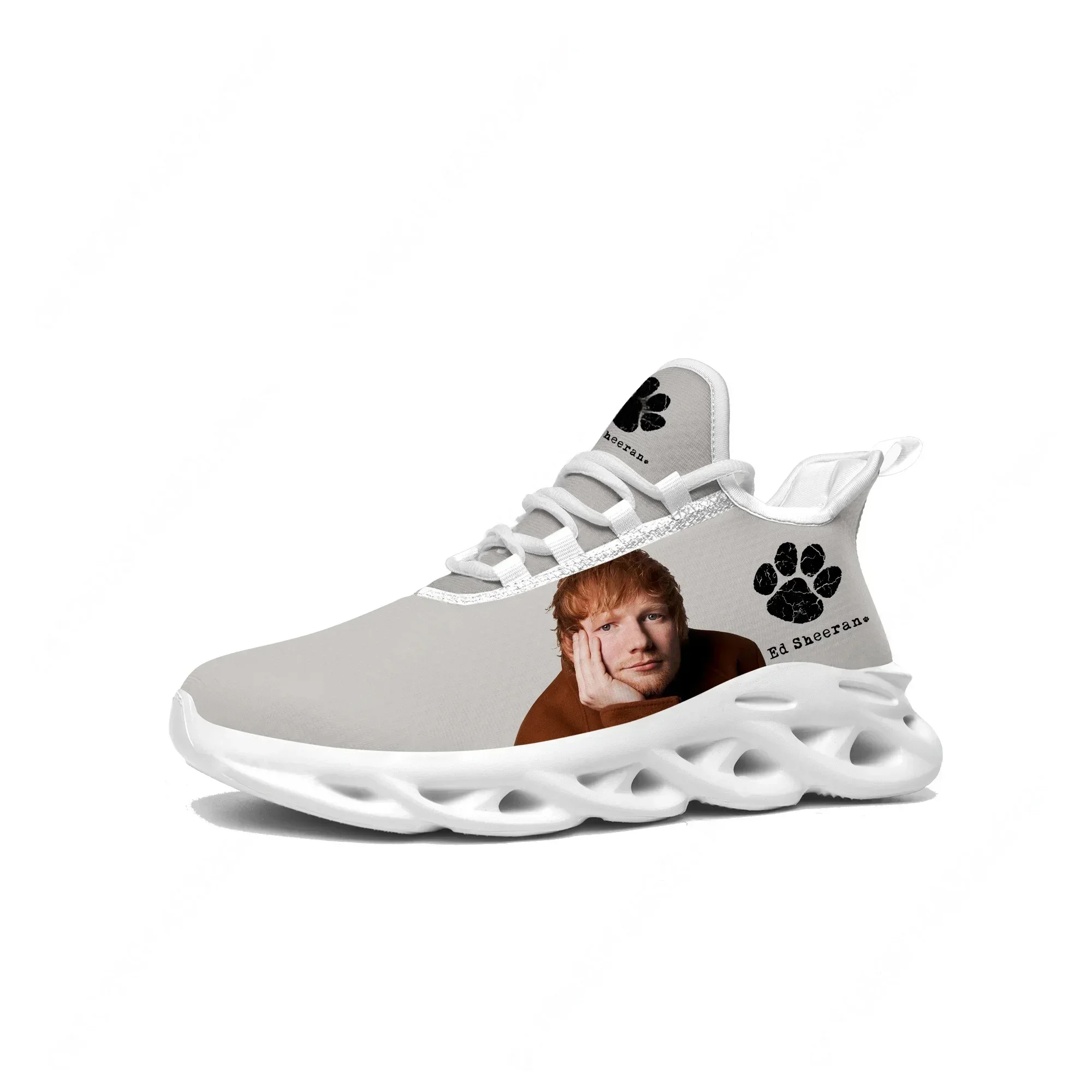 

Кроссовки Ed Sheeran Flats для мужчин и женщин, спортивная обувь для бега, высококачественная обувь с сетчатым верхом и шнуровкой, обувь на заказ