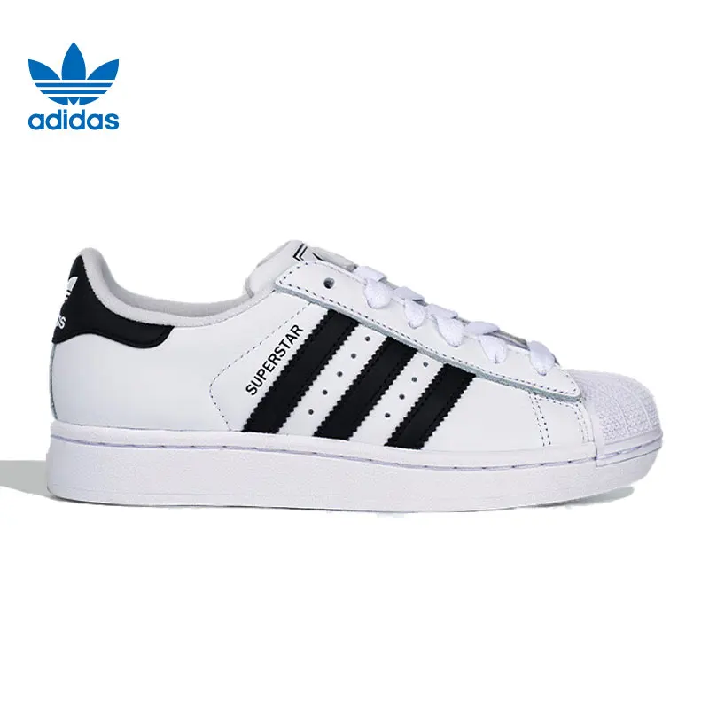 أحذية أديداس ثلاثية أوراق البرسيم للأطفال SUPERSTAR II J أحذية رياضية وترفيهية JQ4098 #2