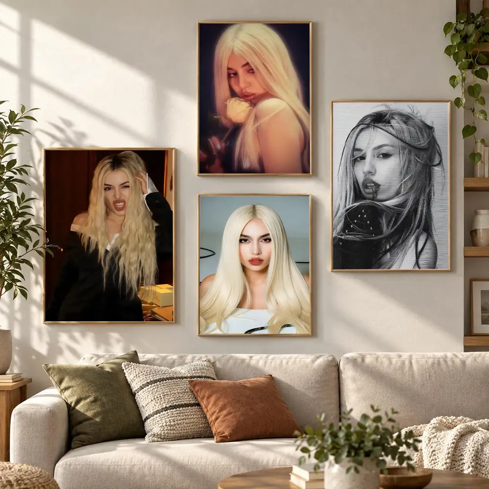 American Singer A-Ava Max Poster HD Waterproof Aesthetic Wall For Home Decor Trendy Durable Easy To Apply Art