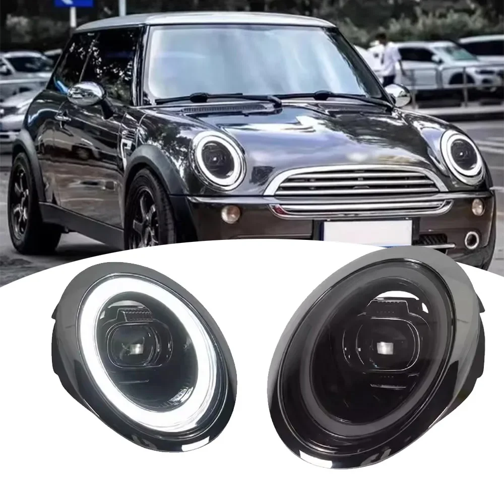 Archaic Factory Car Lights Assembly Front Lamp 2001 - 2007 1st Gen R50 R52 R53 Mini Cooper For BMW Mini R53 R50 LED Headlights