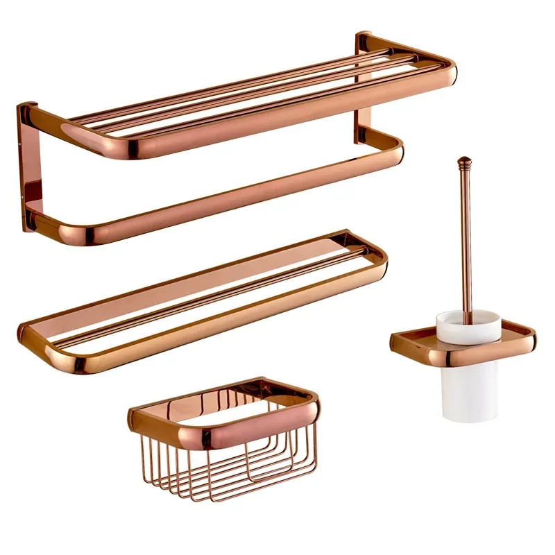 rose-gold-bathroom-hardware-set-wall-mounted-towel-rack-paper-towel-holder-toilet-brush-soap-dish-toilet-bathroom-accessories