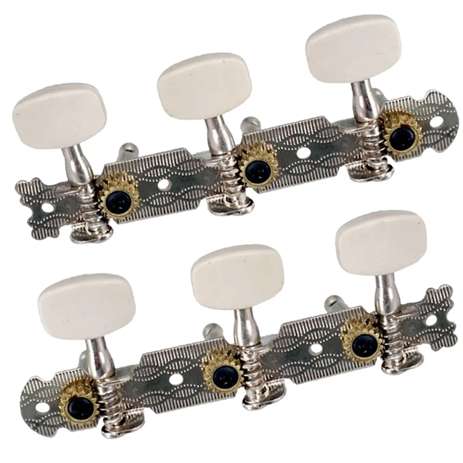 2x Guitar Tuning Pegs, Guitar Tuners Machine Heads, String Pegs, for Acoustic Guitar