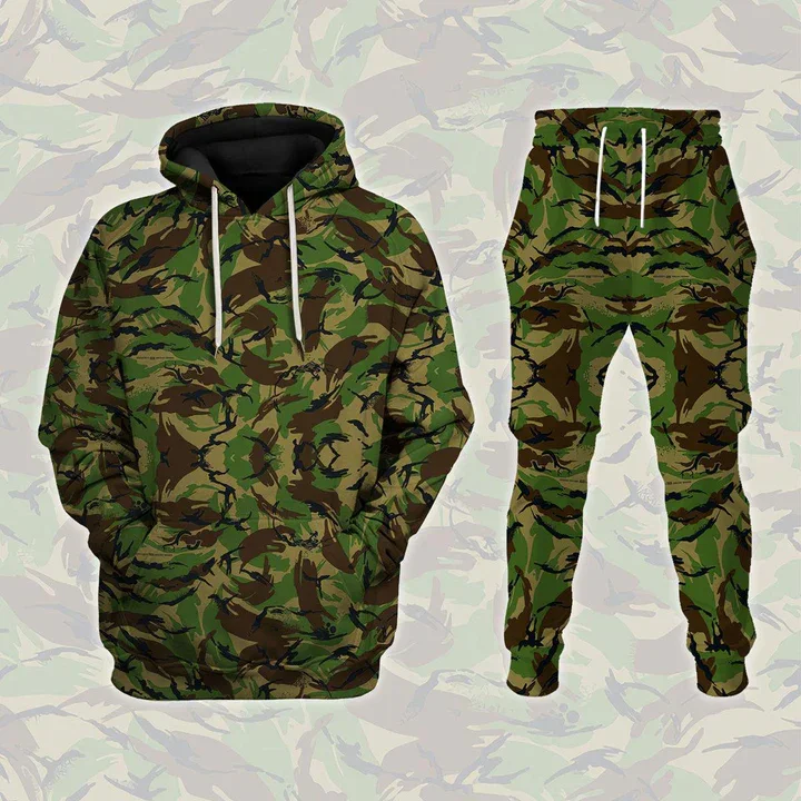 2024 Camouflage Men Hoodie Pant Suit 3D Print Men Women High Quality Tracksuit Outfits Fashion Oversized Men's Clothing 2pcs Set - Image 3