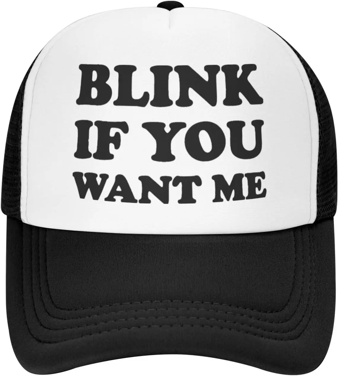 

Black Out with Your Rack Out Trucker Hat Unisex Adult Funny Hats Adjustable Cap Classic Fishing Caps for Men and Women
