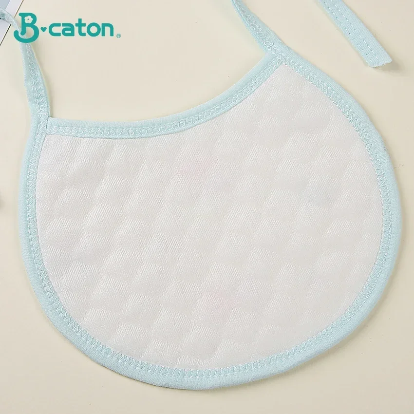 Bavoirs en Coton 3D Épais et Imperméable pour Bébé, Absorption d'Eau, Motif de Dessin Animé, 3 Pièces