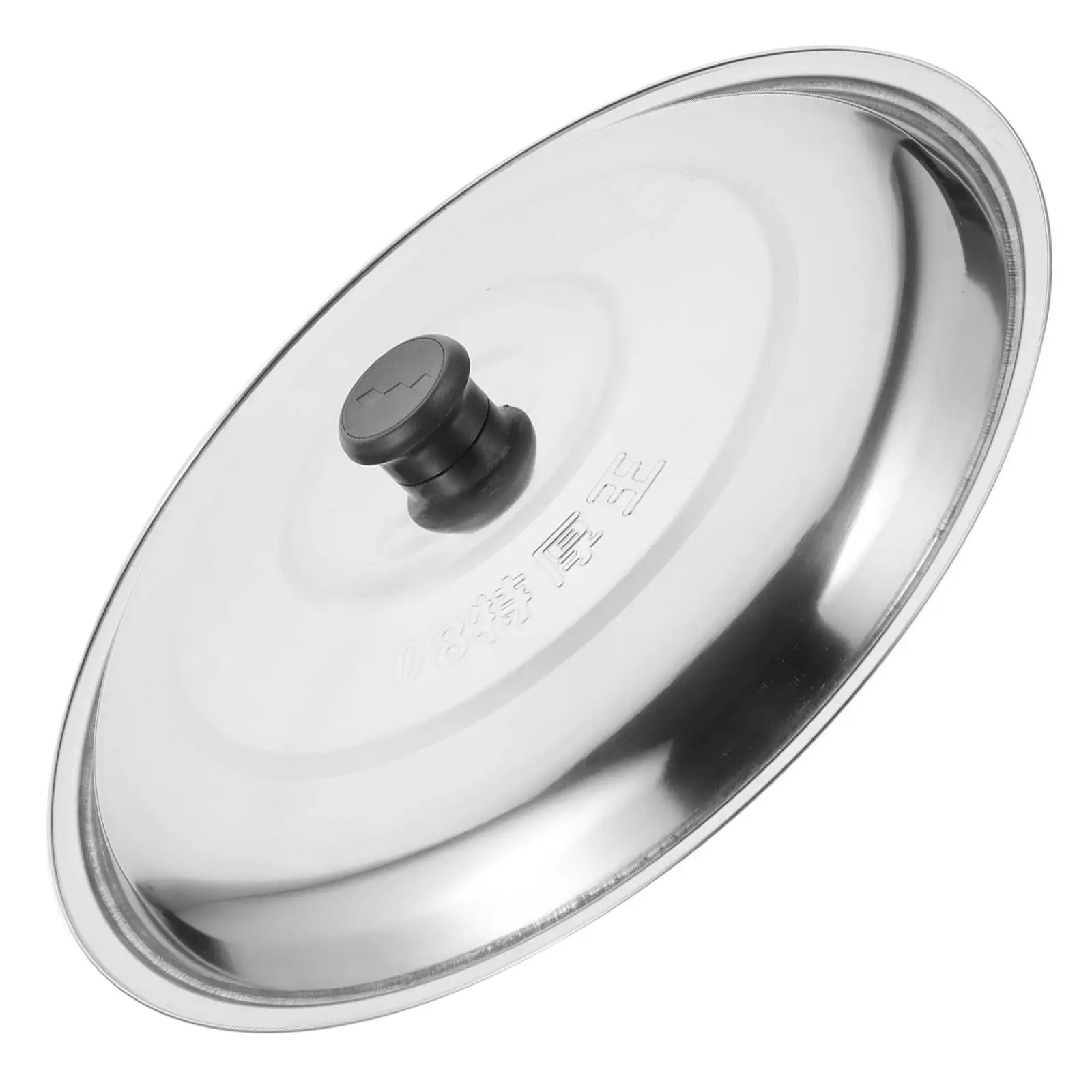 

Stainless Steel Pot Lid 35cm Multi function Cooking Utensils Pan Cover Home Accessory Household Cylinder Barrel