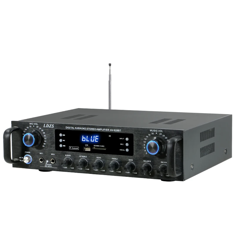 900 واط بلوتوث الصوت مكبر كهربائي HiFi أمبير المتكلم 12 فولت/220 فولت AV أمبير المتكلم التحكم عن بعد لسيارة المنزل مربع الرقص 5.1 Cha