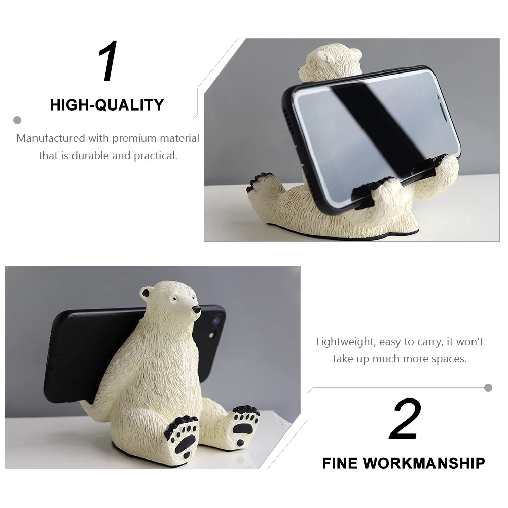 

Adorable Durable Phone and Tablet Stand Portable Premium Holder Practical Desktop Phone Bracket Lightweight Chic