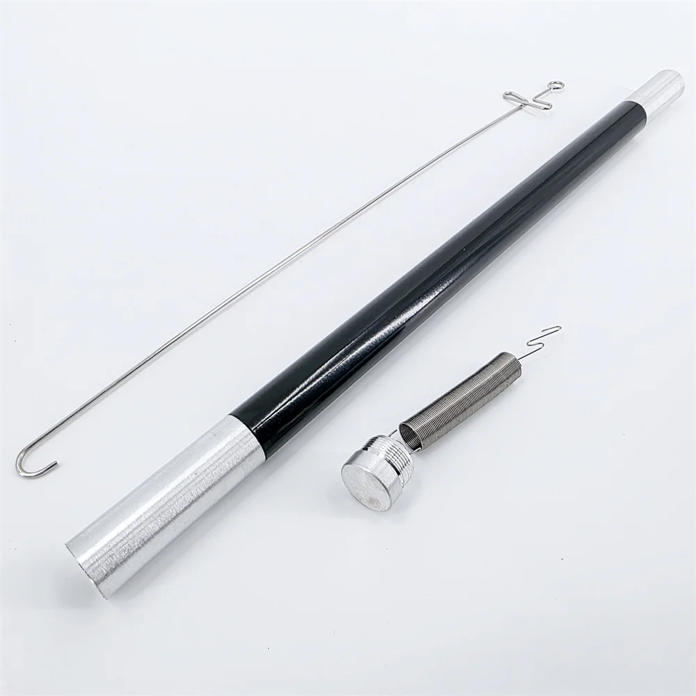 

Зникающая шелковая волшебная палочка с мгновенным исчезающим шарфом, профессиональный пружинный механизм из легированной стали для выступления на сцене