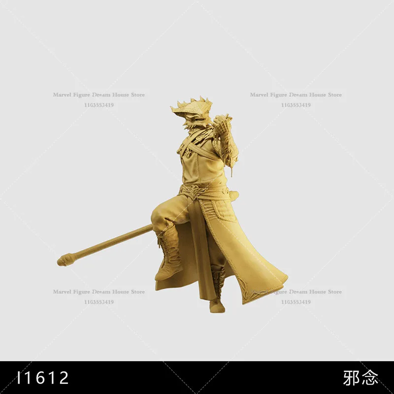 1/64 1/43 1/35 Scale Miniature Scene Dolls Un-panited White Figure Mini Model Role-Playing Game Rogue‌ Human Conjurer Half-Elf