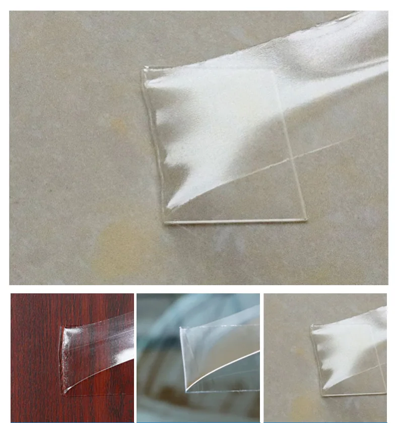2mm kalınlığında 1/2/3/5M Nano bant çift taraflı bant Traceless kullanımlık su geçirmez bant mutfak banyo lavabo için şeffaf çıkartma