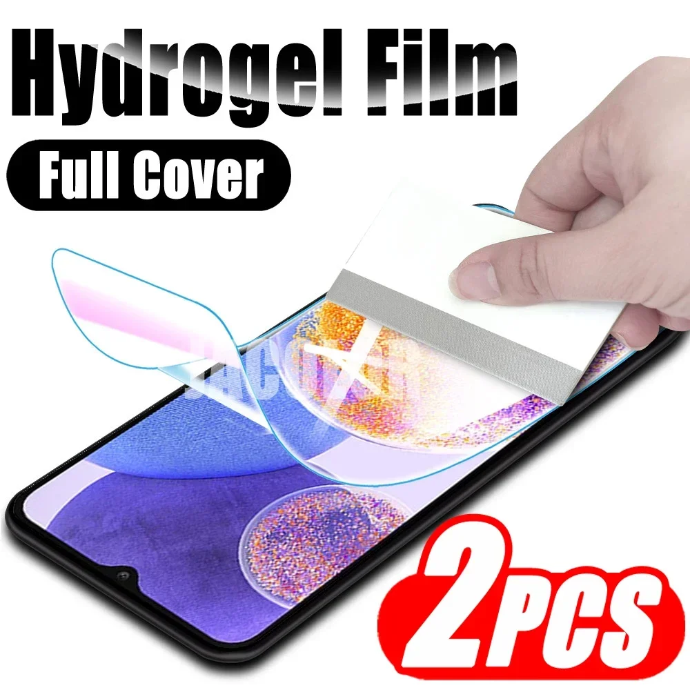 

2pcs Hydrogel Film For Samsung Galaxy A23 A22 5G 4G A21 A21s Sansung Galaxi A 23 22 5 4 G 21s 21 s Protection Screen Protectors