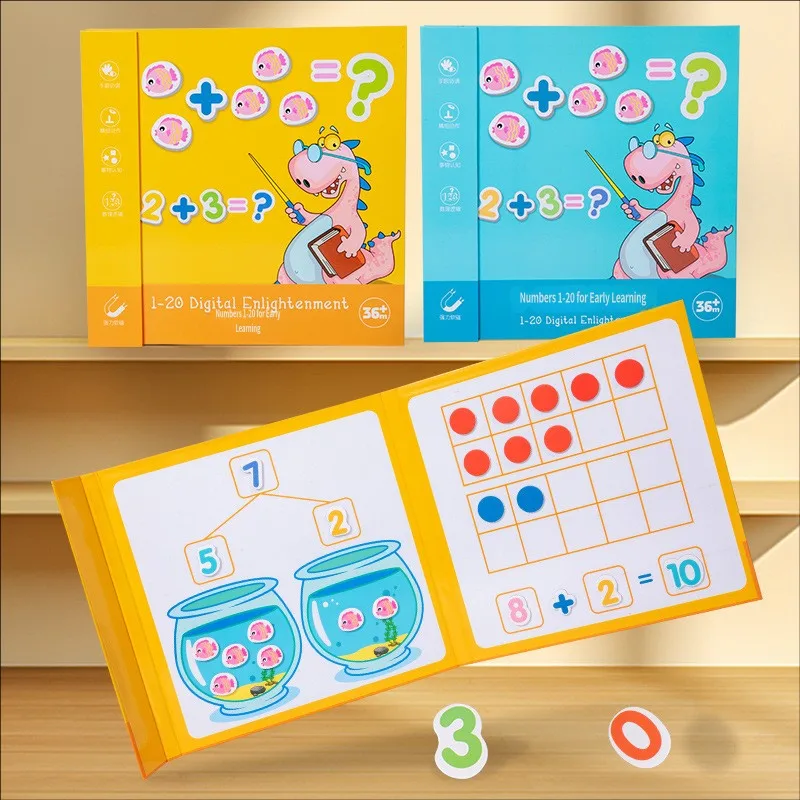 

Magnetic digital enlightenment teaching aids 1-20 children's early education educational toys