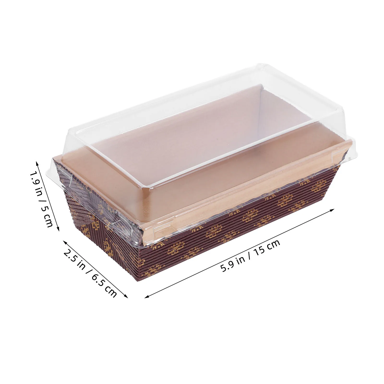 75 قطعة مقالي رغيف الورق المستطيلة مقاومة للحرارة صواني الخبز المموجة للخبز كعكة الكعك المنزل المهنية استخدام المخابز