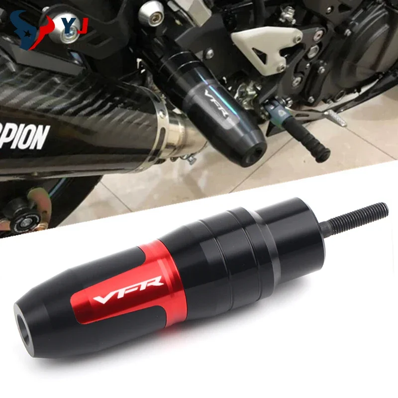 For HONDA VFR750 VFR800/F VFR 800/X 1200/F VFR1200 VFR400 Motorcycle Accessories Crash Protection Pads Exhaust Sliders Protector