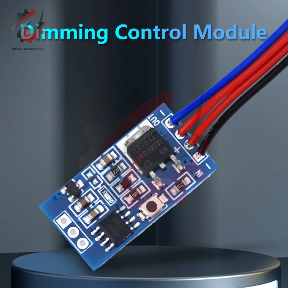 

30W DC3-24V PWM Dimmer Module Fast/Slow Gradually Brightening LED Control Module With Dimming Breathing Flashing For LED Lights