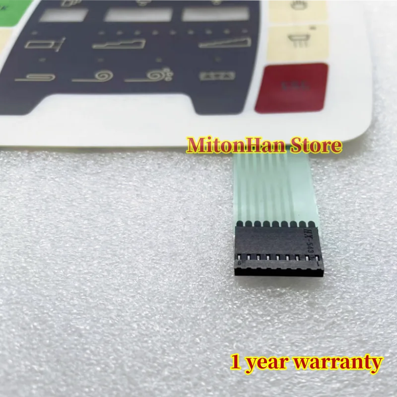 New For Rondo SKO611 Dough divider Membrane Keypad Button keyboard film