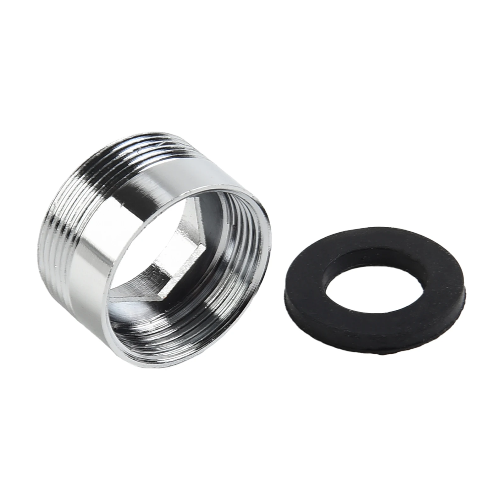 Water Tap Adapter, Metal Adaptor, Inside Thread Aerator Connector, Energy saving Kitchen Tap, Suitable for Home, Office, School