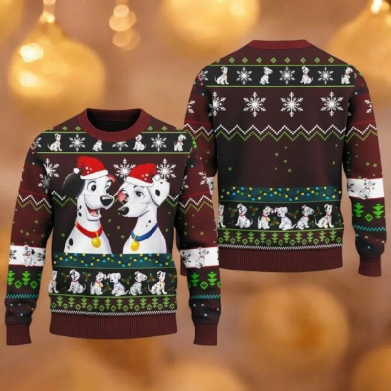 Christmas New Year Sweater For Men 2026 Winter Fashion Pullover Round Neck Long Sleeve Top High Quality Ugly Big Promotion Desig