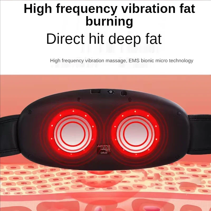 Vibration Abdomen Slimming Machine Weight Loss Lazy Big Belly Thin Waist Stovepipe Fat Burning Abdominal Massage Fitness Equip