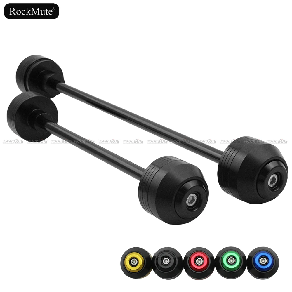 Front Rear Axle Wheel Fork Sliders For SUZUKI GSF650 Bandit 650S 2008-2015 Motorcycle Crash Protector Falling Guard Pads
