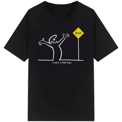 La Linea The Line Osvaldo Cavandoli TV T Shirt men Happy Fashion Women's tshirts Streetwear Tee Round Neck Casual Tops Camisetas