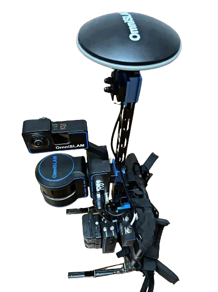 OmniSLAM 16/32 Beam Mobile Laser LiDAR Sensor Scanner 3D Point Cloud Modeling SLAM Mapping UAV LiDAR System