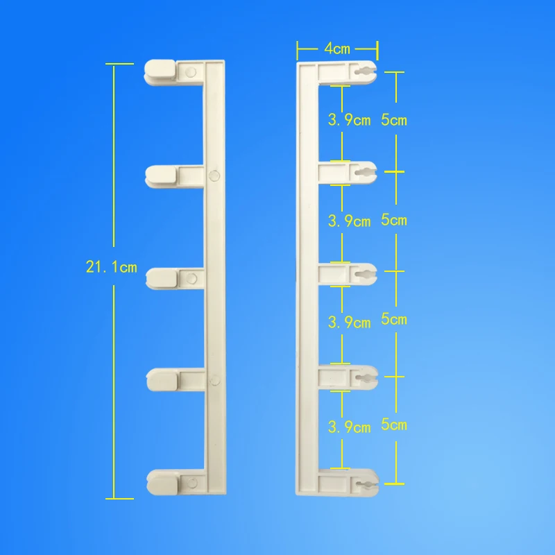 2pcs Midea air conditioner cabinet panel trend air outlet frame connecting rod, wind guide plate connecting rod 2P 3P 5P cabinet