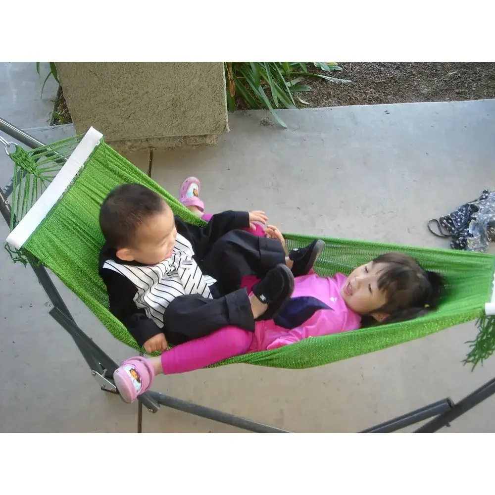 Portable Medium-Duty Metal Hammock Swing Bed, 48 with Adjustable Features and Carry Bag