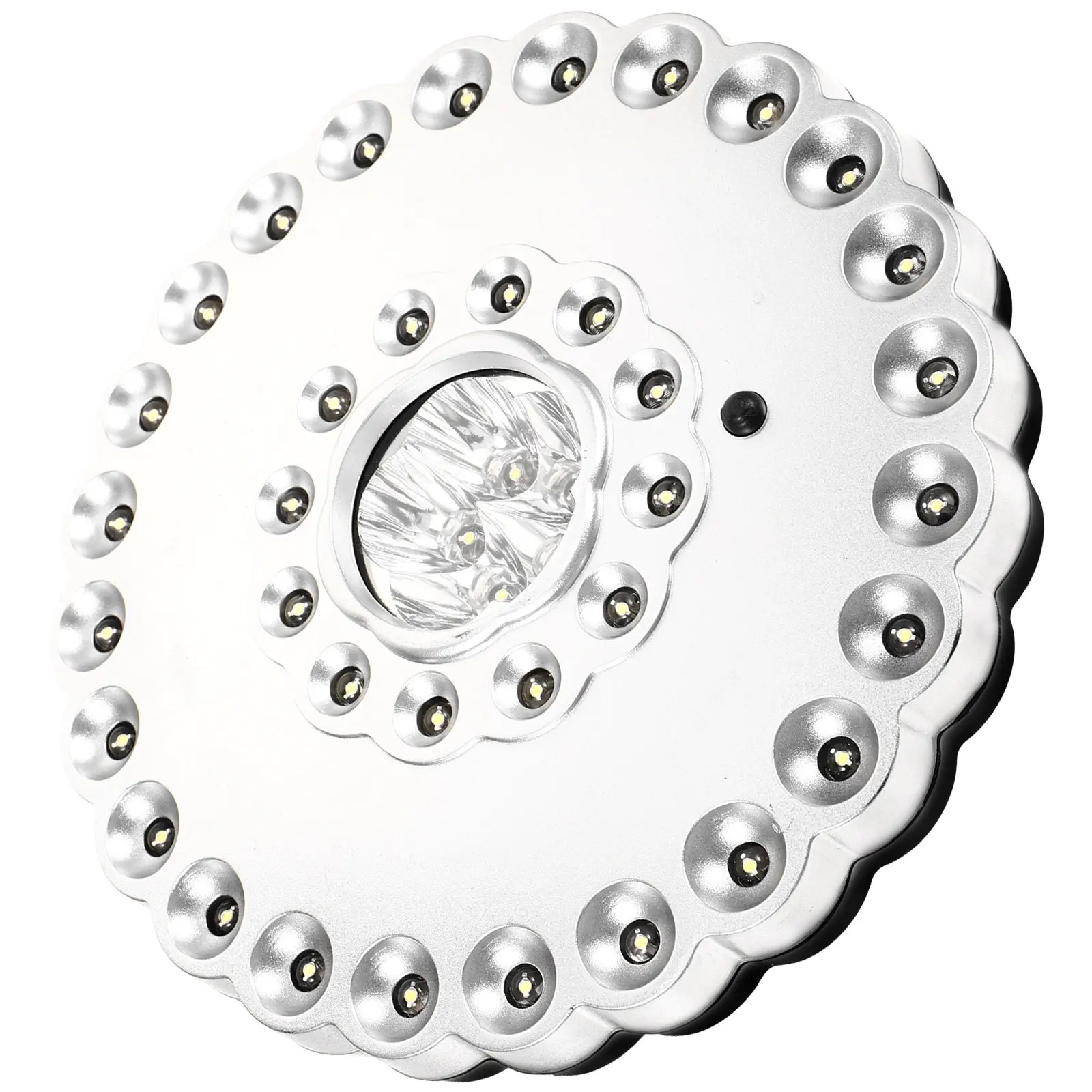 36 LED Camping Lamp Battery Operated Portable Patio Umbrella Light Hanging Tent Light Outdoor Emergency Lamp Warm White