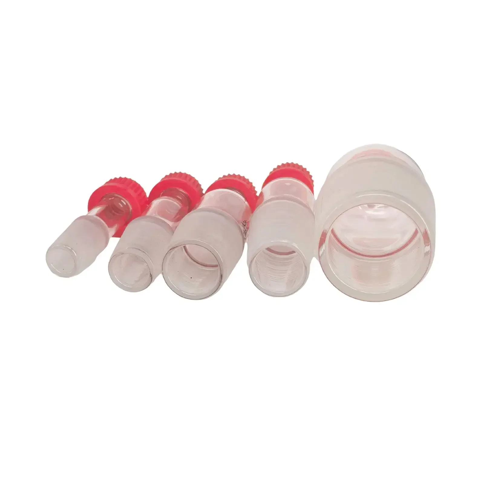 حجم 14/23 19/26 24/29 24/40 29/32 34/35 40/38 سدادة مشتركة جلبة زجاجية ميزان الحرارة محول غطاء برغي مختبر