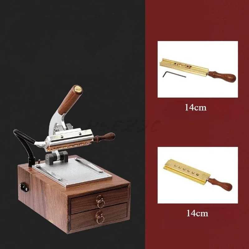 WT-90XT Box Type Hot Seal Machine Leather Goods Number Plate Wallet Typeface Multifunctional Hot Stamping Machine - Image 5