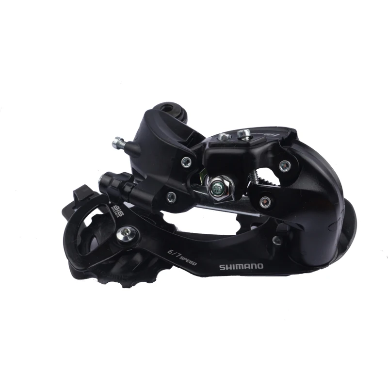 Shimano-自転車用リアディレイラー,ロングケージ,オリジナルパーツ,黒